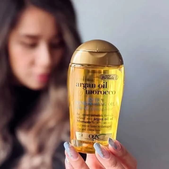 روغن آرگان اوجی ایکس موهای زبر و خشک حجم 100 میلی — تصویر ۵