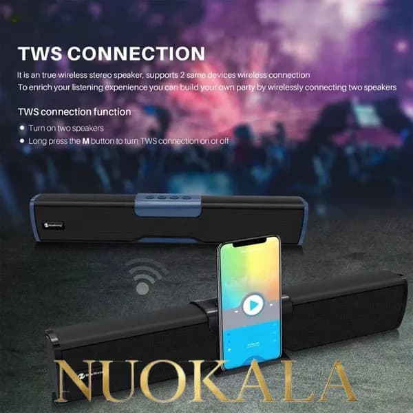 اسپیکر بلوتوثی نیوریکسینگ مدل NR-8017 — تصویر ۸