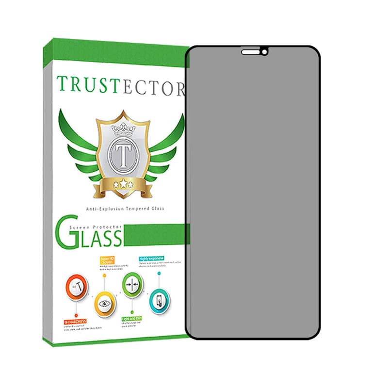 محافظ صفحه نمایش حریم شخصی تراستکتور مدل FTLPRVCTRN مناسب برای گوشی موبایل اپل iPhone 11 / iPhone XR — تصویر ۲
