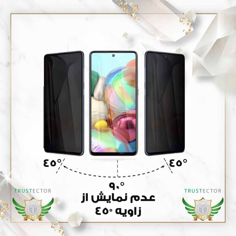 محافظ صفحه نمایش حریم شخصی تراستکتور مدل FTLPRVCTRN مناسب برای گوشی موبایل اپل iPhone 11 / iPhone XR — تصویر ۳