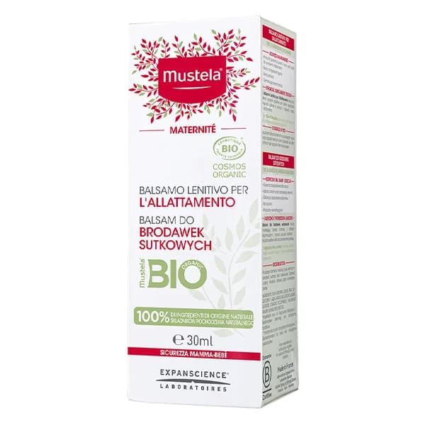 بالم شفق سینه موستلا Mustela حجم 30 میلی — تصویر ۵