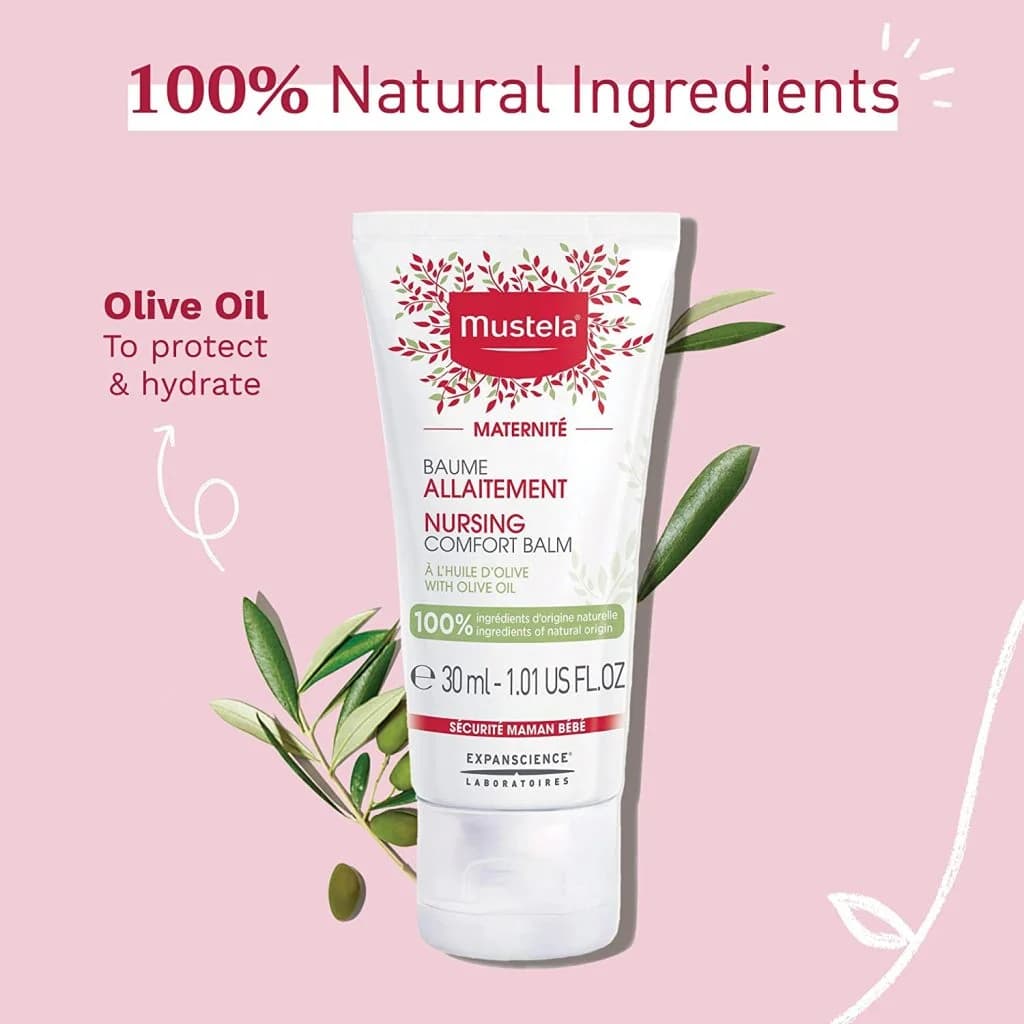 بالم شفق سینه موستلا Mustela حجم 30 میلی — تصویر ۳
