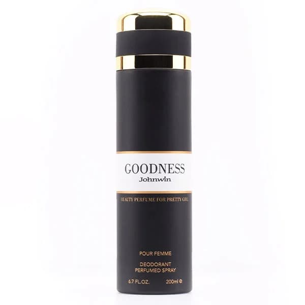 اسپری بدن زنانه جانوین مدل Goodness حجم 200 میلی — تصویر ۵
