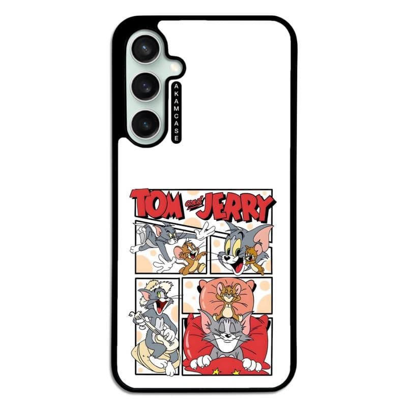 کاور آکام مدل AMC-WSGS23FE-TOM & JERRY13 مناسب برای گوشی موبایل سامسونگ Galaxy S23 FE
