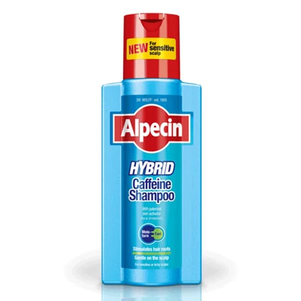 شامپو آلپسین Alpecin هیبرید کافئین دار ضد شوره و خارش حجم 250 میلی — تصویر ۲