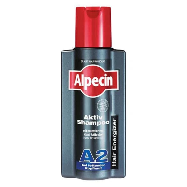 شامپو آلپسین Alpecin ضد ریزش موی چرب A2 حجم 250 میلی