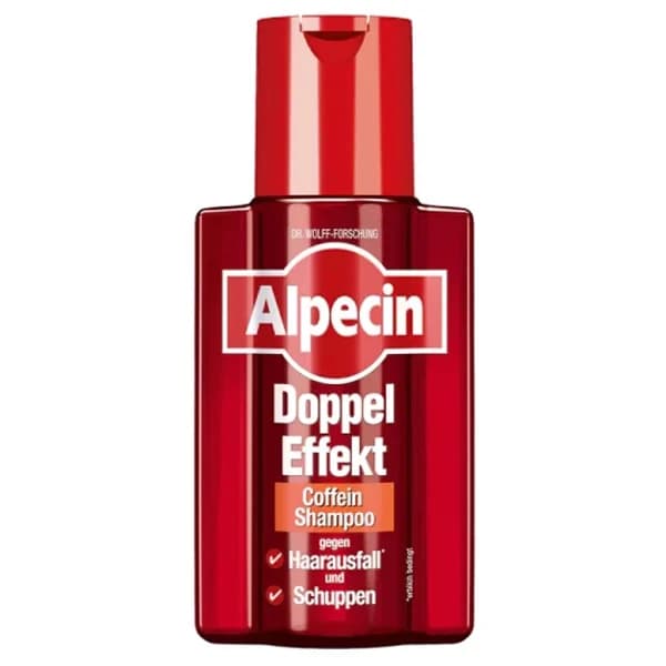 شامپو آلپسین Alpecin ضد شوره و ضد ریزش دابل افکت حجم 200 میلی — تصویر ۳