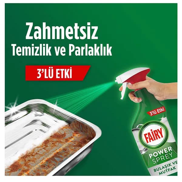 اسپری جرم گیر استیل فیری لیمویی حجم 500 میلی — تصویر ۵