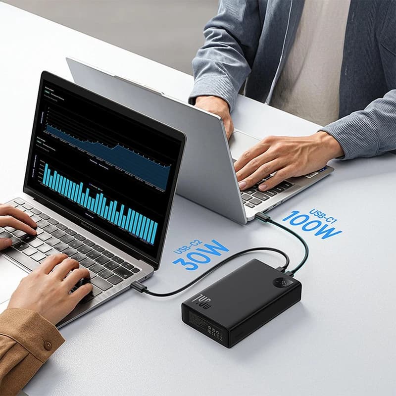 پاوربانک باسئوس مدل Baseus P10021508113 ظرفیت ۲۴۰۰۰ میلی آمپر — تصویر ۵