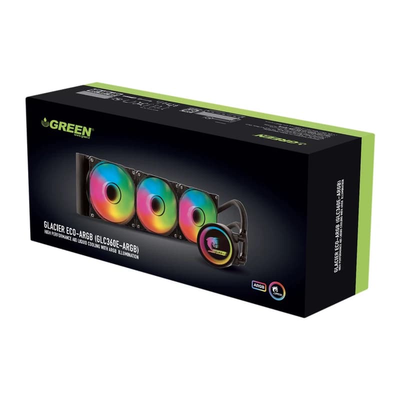خنک کننده مایع گرین Green GLACIER 360 ECO ARGB — تصویر ۹