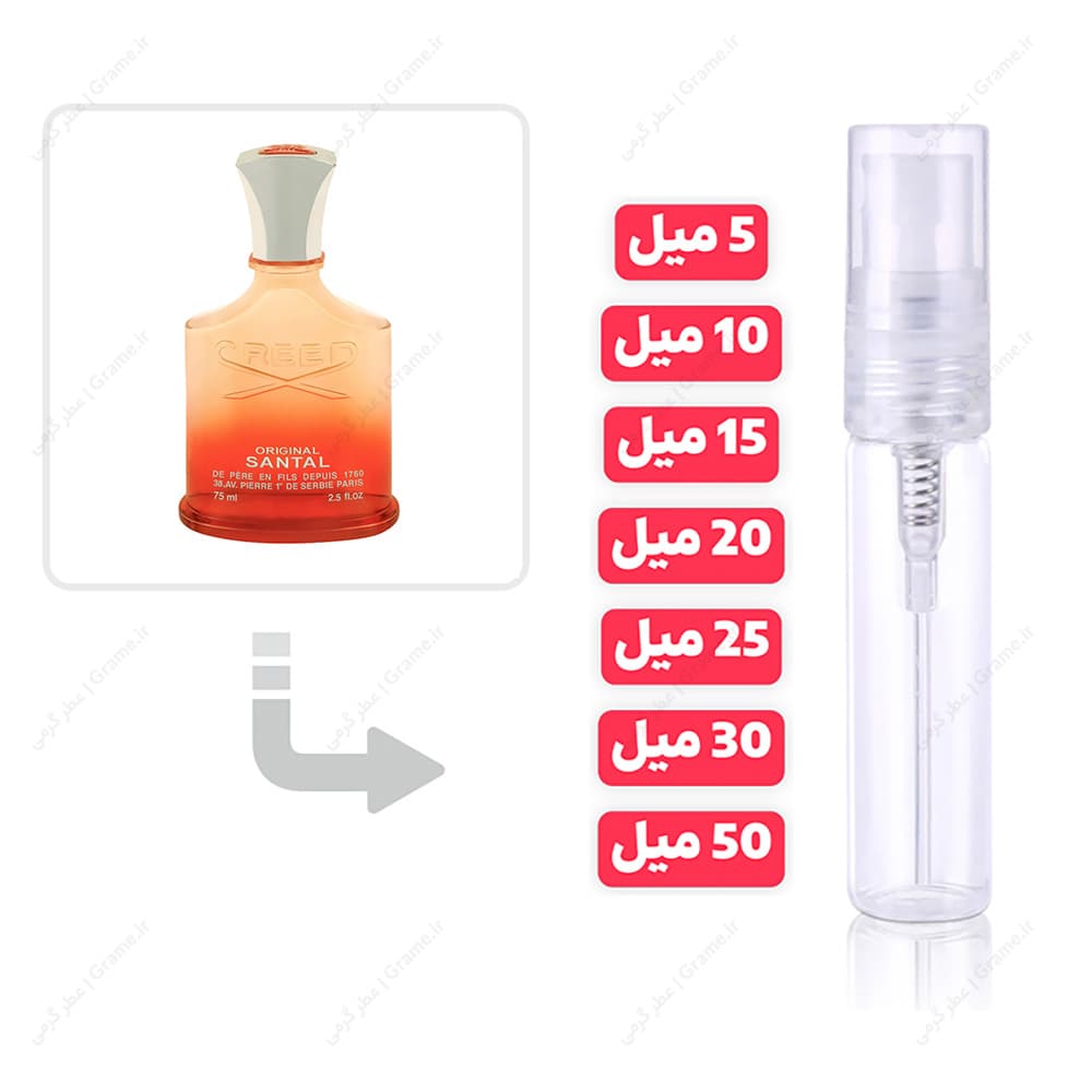 عطر گرمی کرید اورجینال سانتال زنانه و مردانه | Creed Original Santal