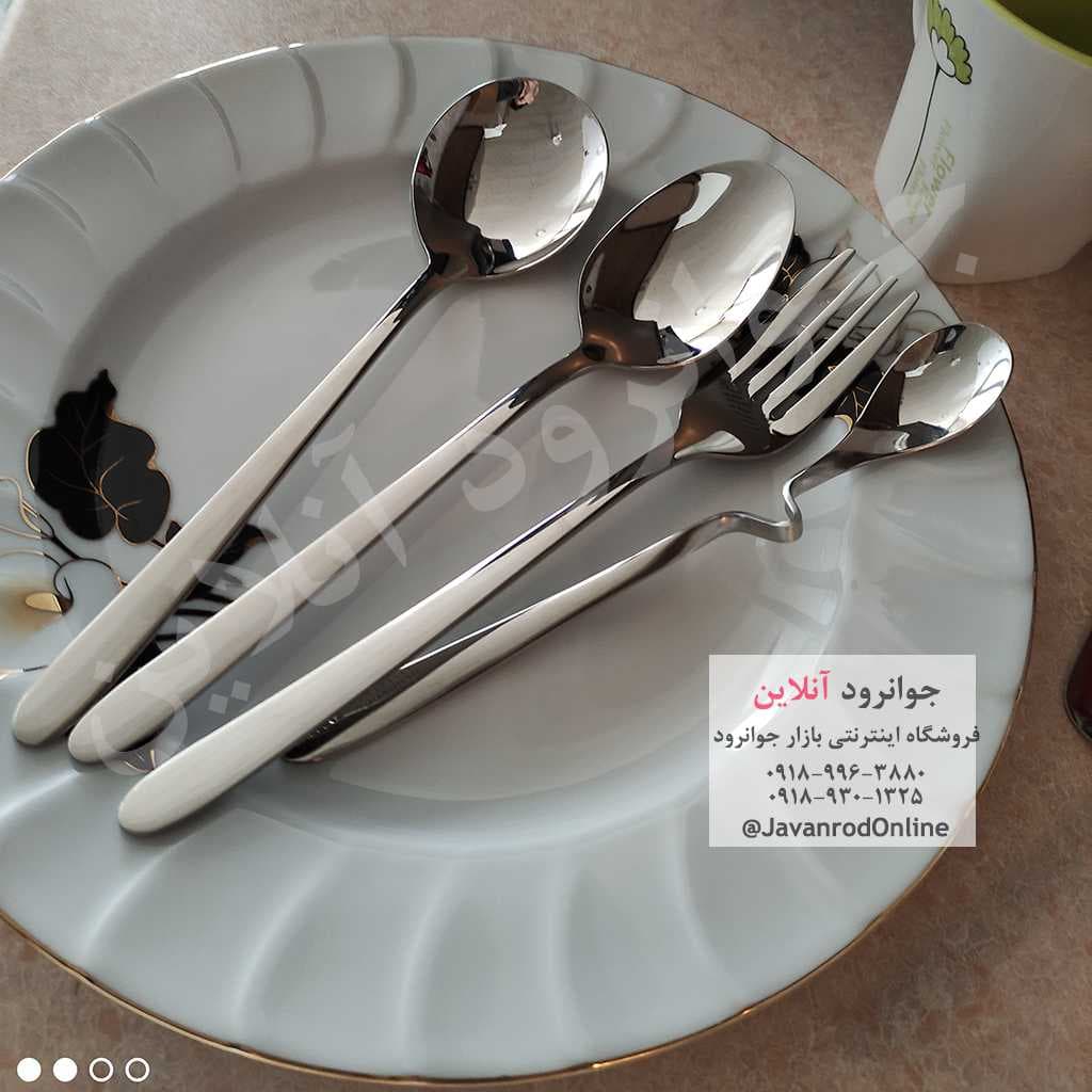 سرویس قاشق چنگال دونا یونیک 144 پارچه بدون جعبه 3 میل کرایه در محل