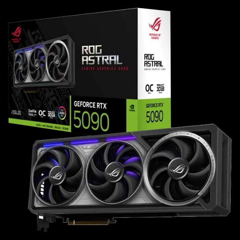 کارت گرافیک ایسوس مدل ASUS ROG ASTRAL RTX 5090 BTF OC 32GB