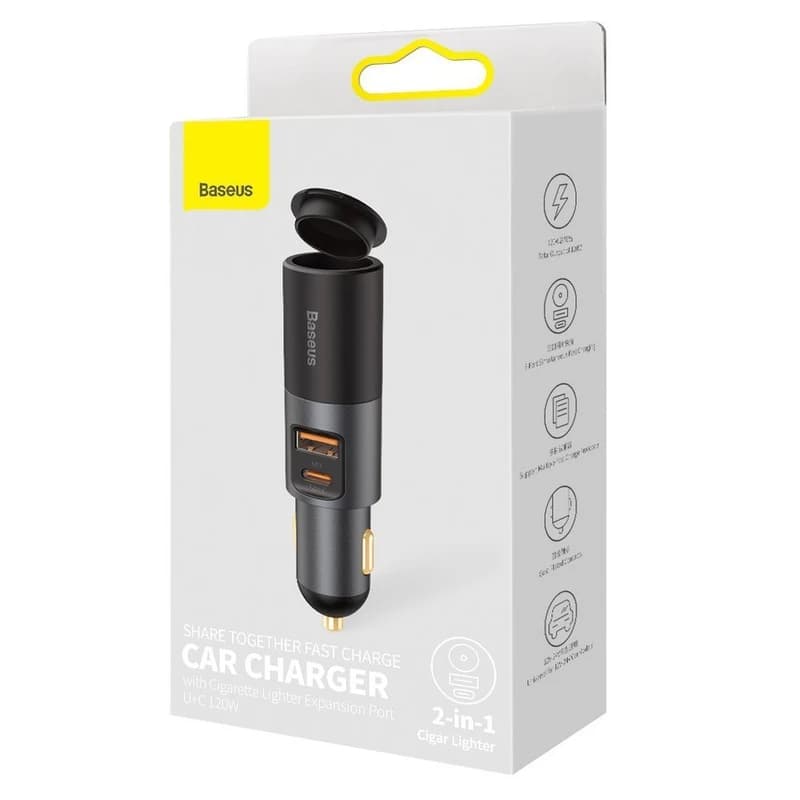 شارژر فندکی 40 وات بیسوس مدل CCJD-0G — تصویر ۷