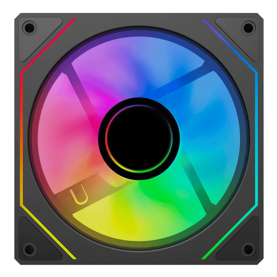 فن کیس اوست AWEST AVI-120RB ARGB