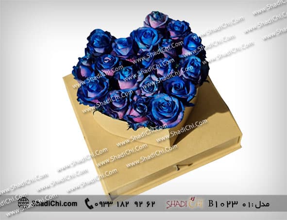 باکس گل قلبی کشودار — تصویر ۶
