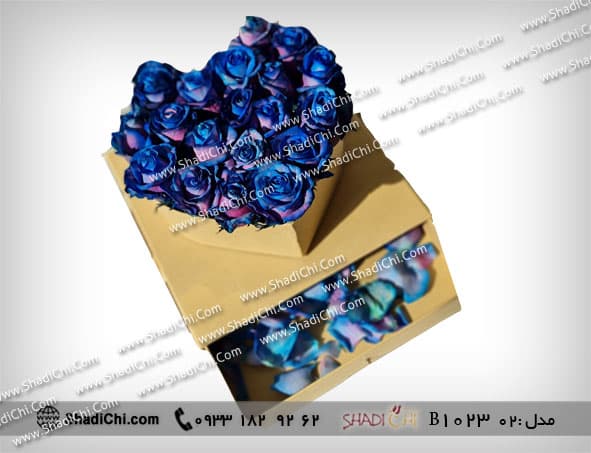 باکس گل قلبی کشودار — تصویر ۳