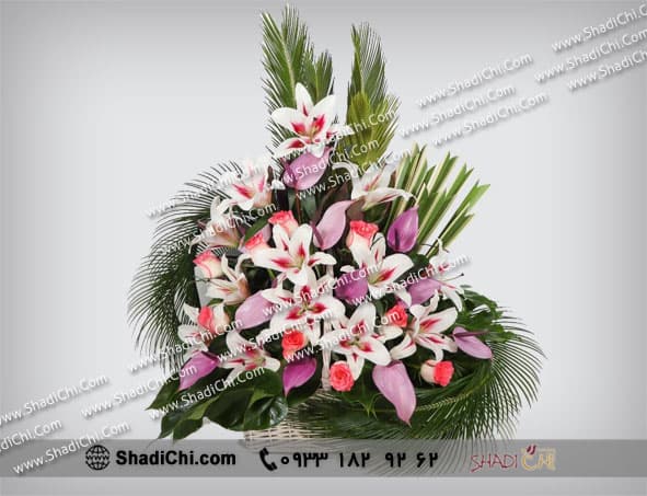 سبد گل برای تبریک افتتاحیه — تصویر ۵