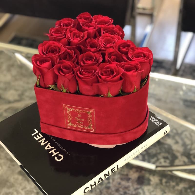 باکس قلبی گل رز — تصویر ۳