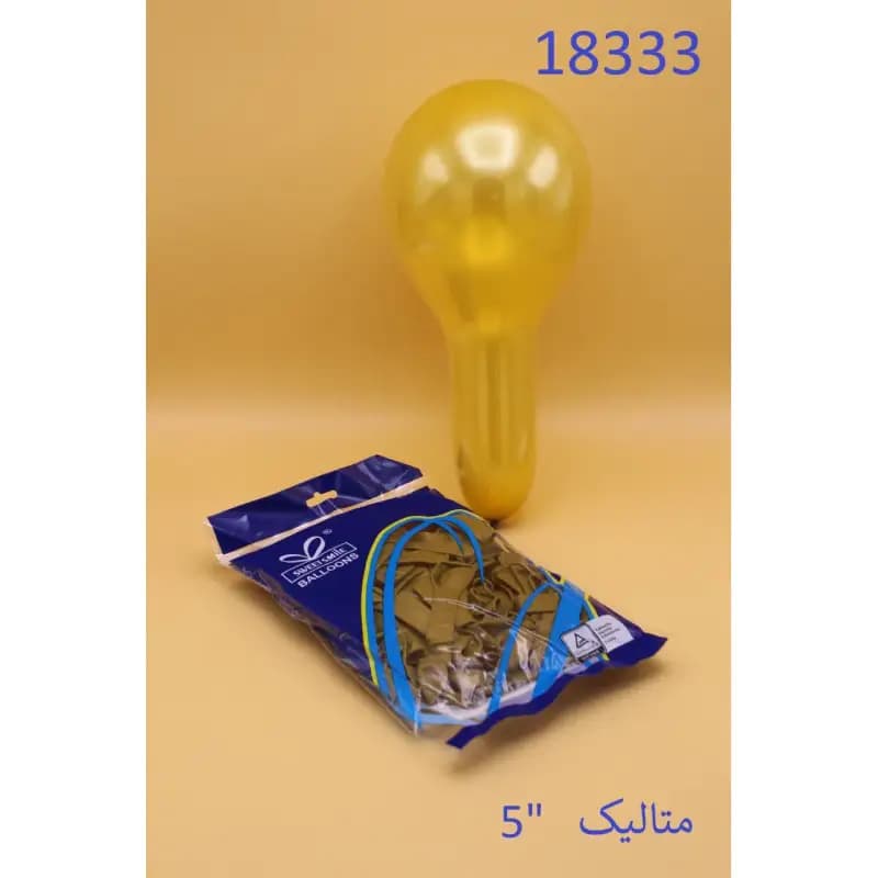 بادکنک 13 سانتی متالیک کد 18333