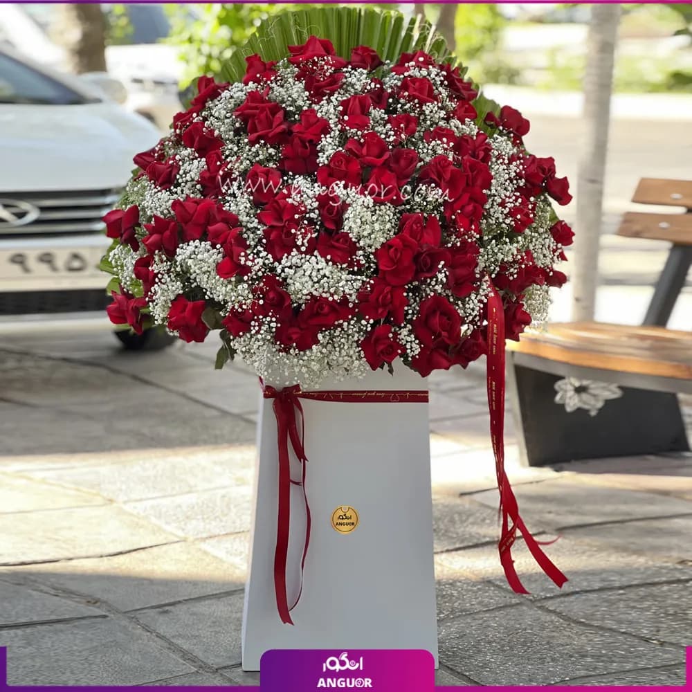 باکس گل رز لاکچری — تصویر ۱۱
