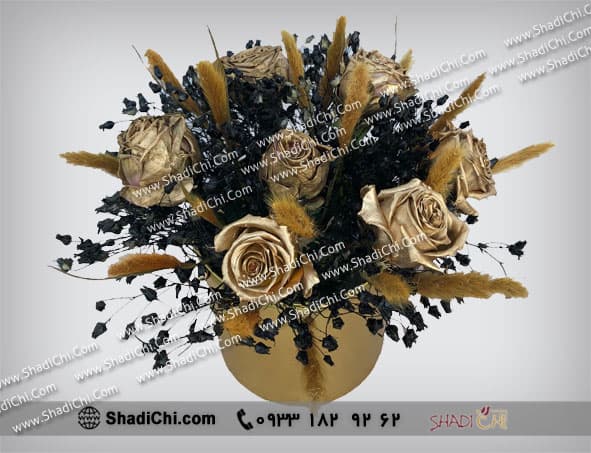 باکس گل رز طلایی — تصویر ۷