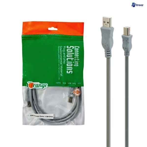 کابل پرینتر 1.5متری مدل orange
