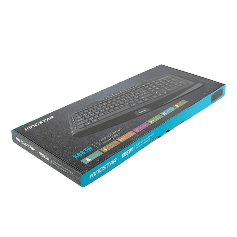 کیبرد بی سیم کینگ استار kingstar kb83w — تصویر ۴
