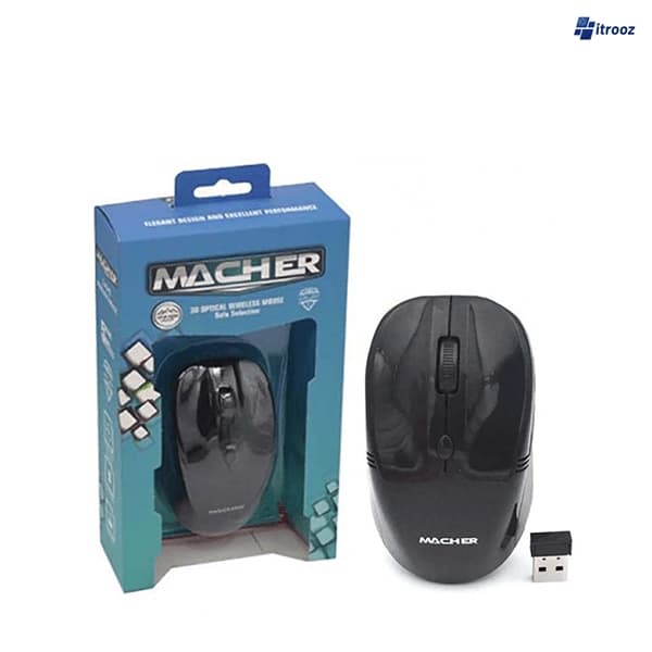 موس بی سیم مچر macher mr-167