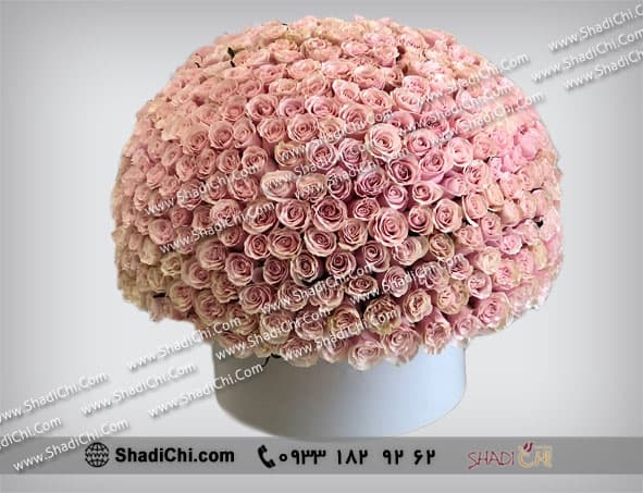 باکس گل رز بزرگ