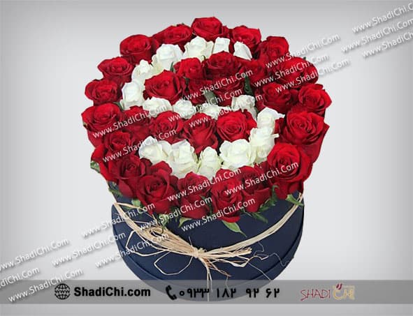 باکس گل با حرف S