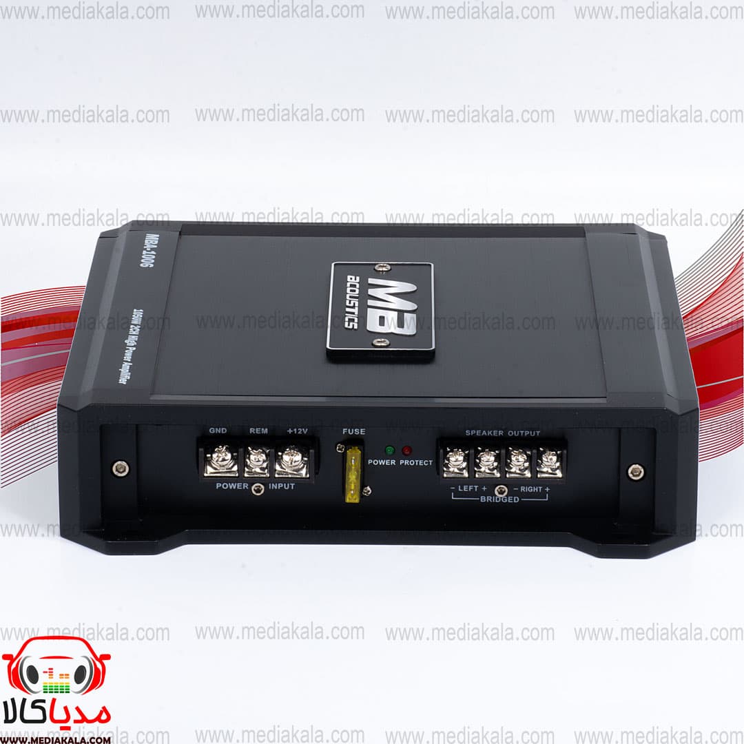 آمپلی فایر ام بی آکوستیک مدل MBA-1006 — تصویر ۳