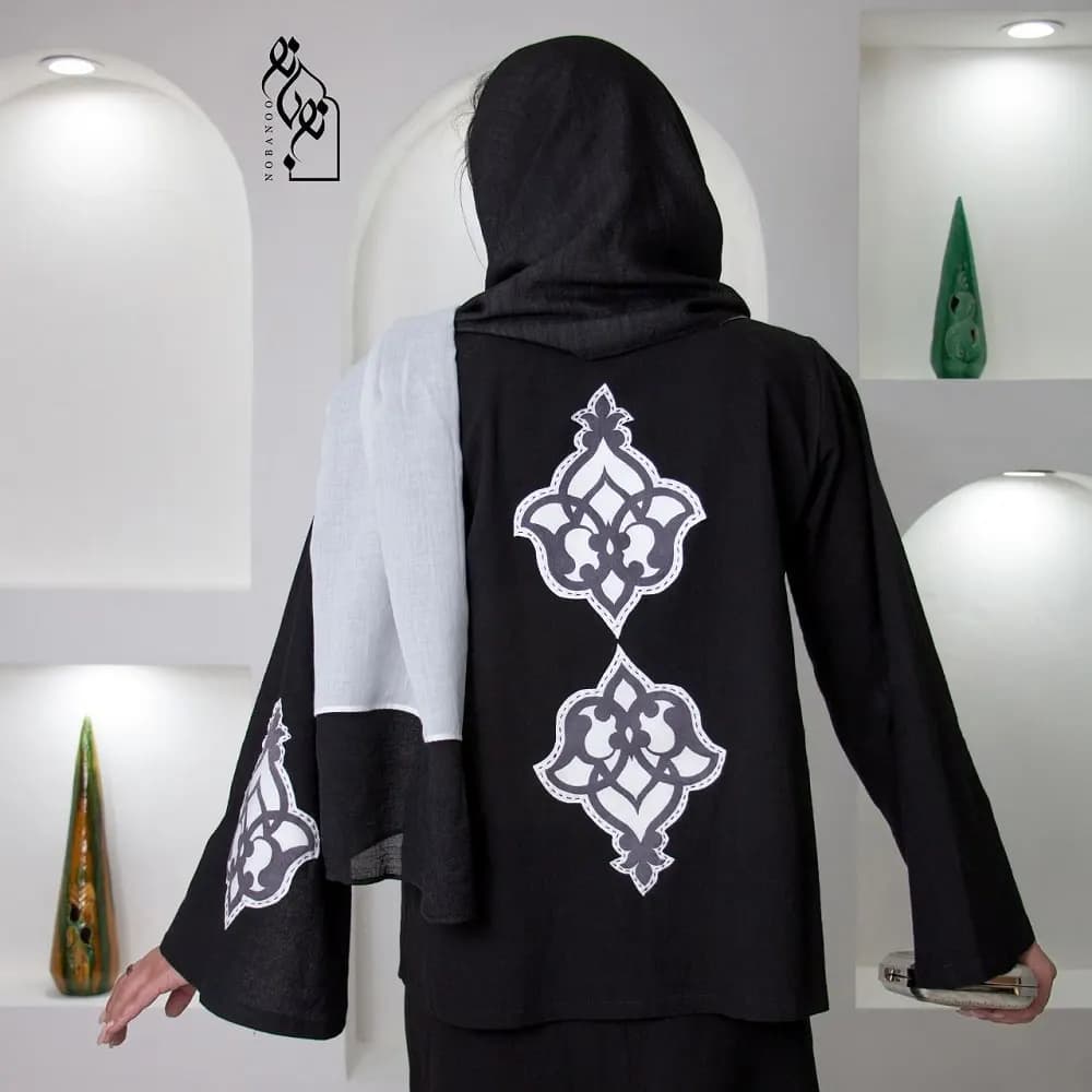 مانتو لینن زنانه طرح هیلان کد 23384 — تصویر ۱۲