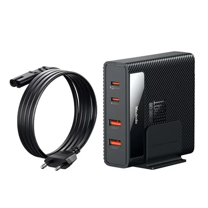 شارژر آداپتور دیواری 4 پورت 100 وات مک دودو مدل MCDODO CH-1802 — تصویر ۲