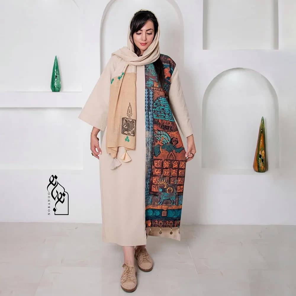 مانتو کفتان زنانه لینن کد 23361