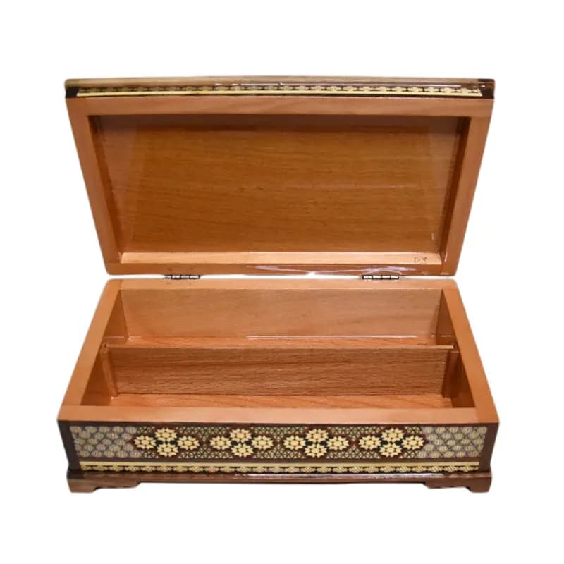 جعبه کارد و چنگال خاتم کاری کد 348 — تصویر ۷