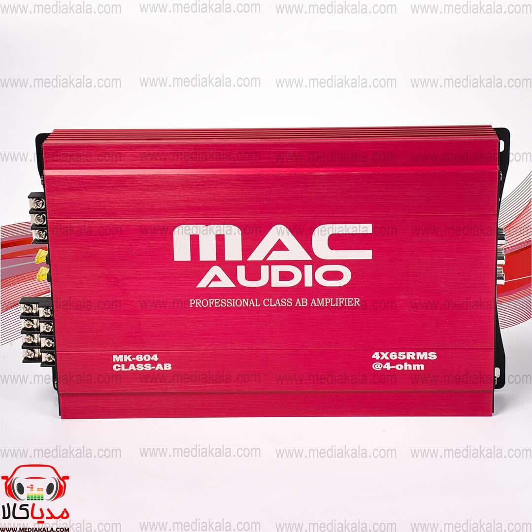 آمپلی فایر خودرو مک آدیو مدل MK-604AB برند MAC Audio
