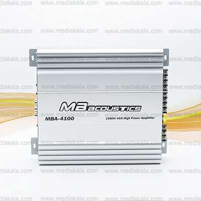 آمپلی فایر ام بی آکوستیکس مدل MBA-4100 ا MB Acoustics MBA-4100 Car Amplifier