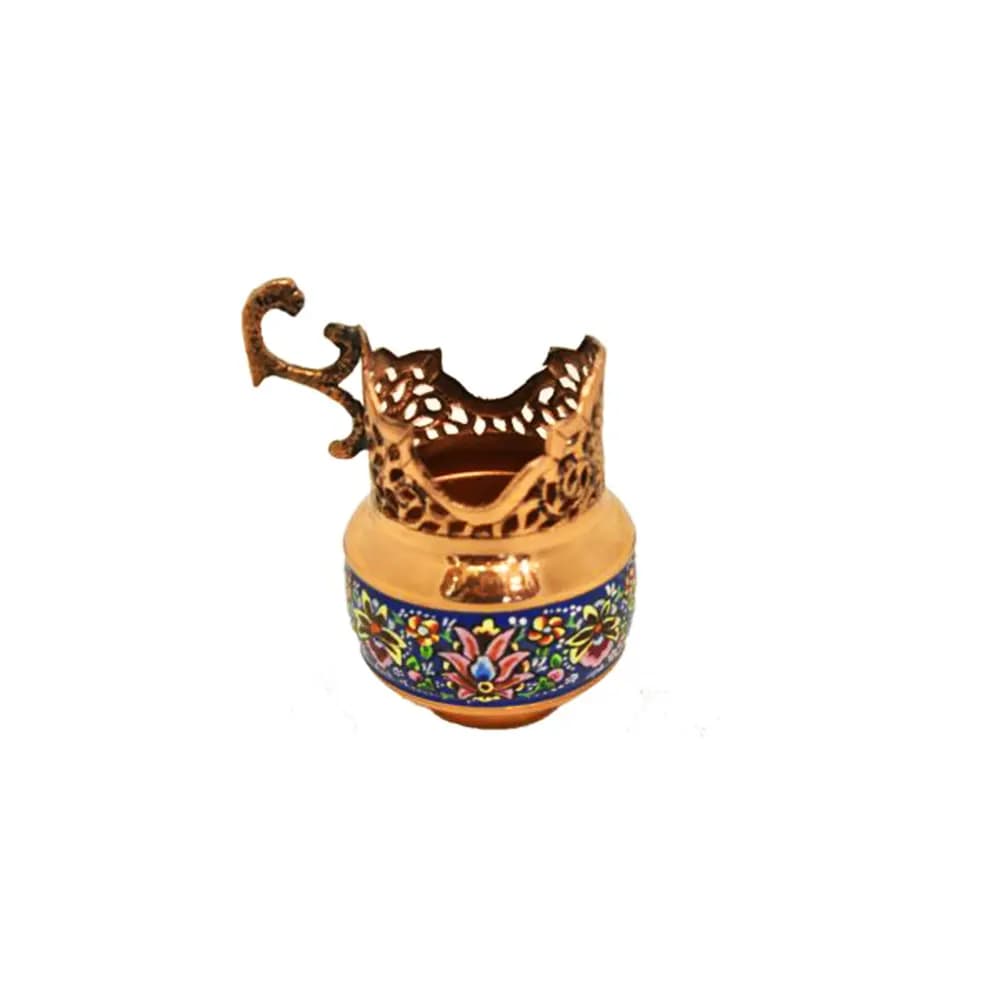 سرویس چای خوری مس و پرداز 6 نفره کد 288 — تصویر ۱۲