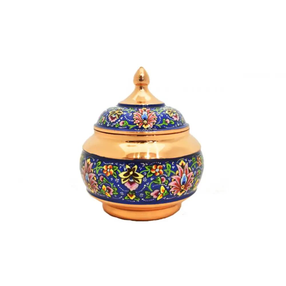 سرویس چای خوری مس و پرداز 6 نفره کد 288 — تصویر ۵