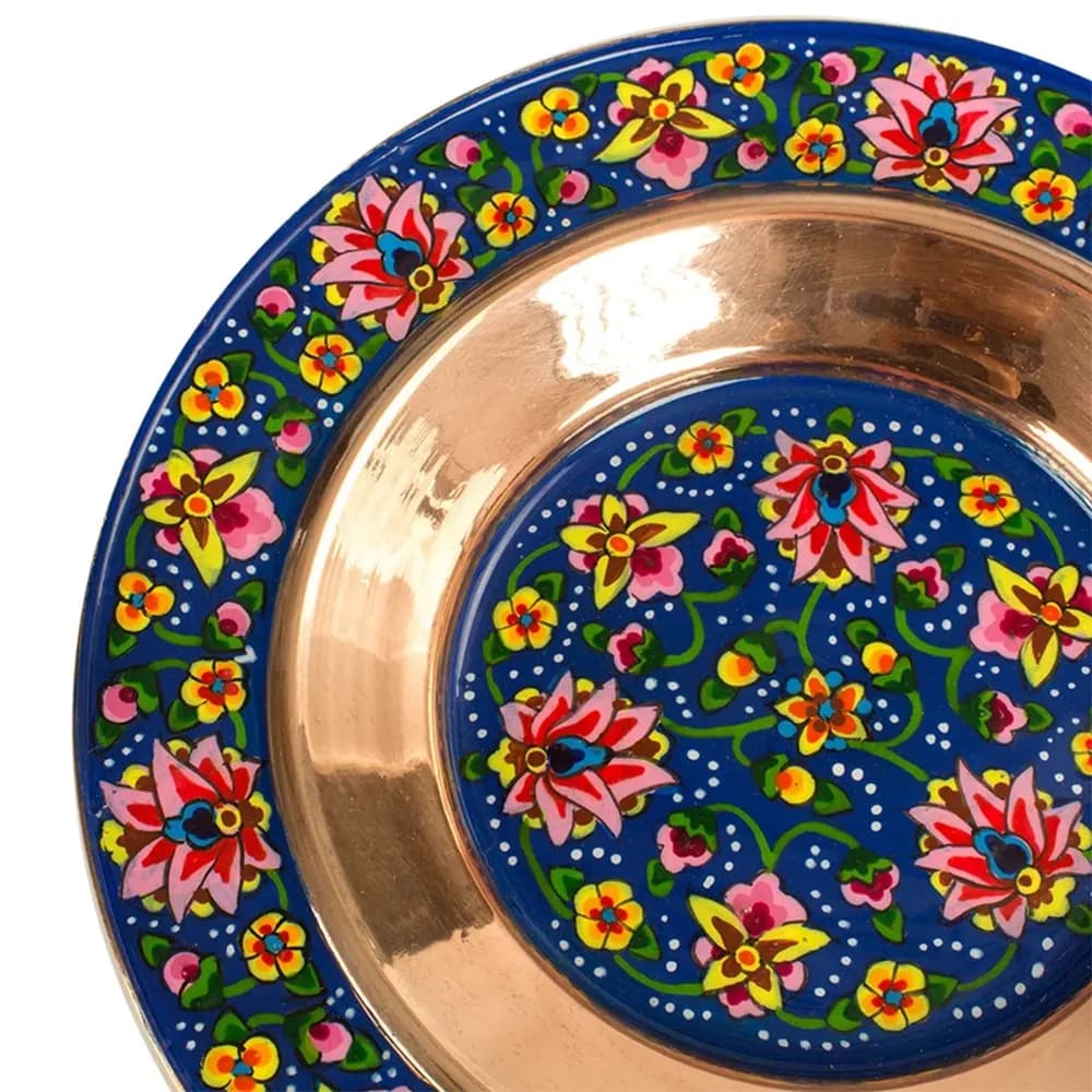 شیرینی خوری مس و پرداز 30 سانتی کد 283 — تصویر ۹