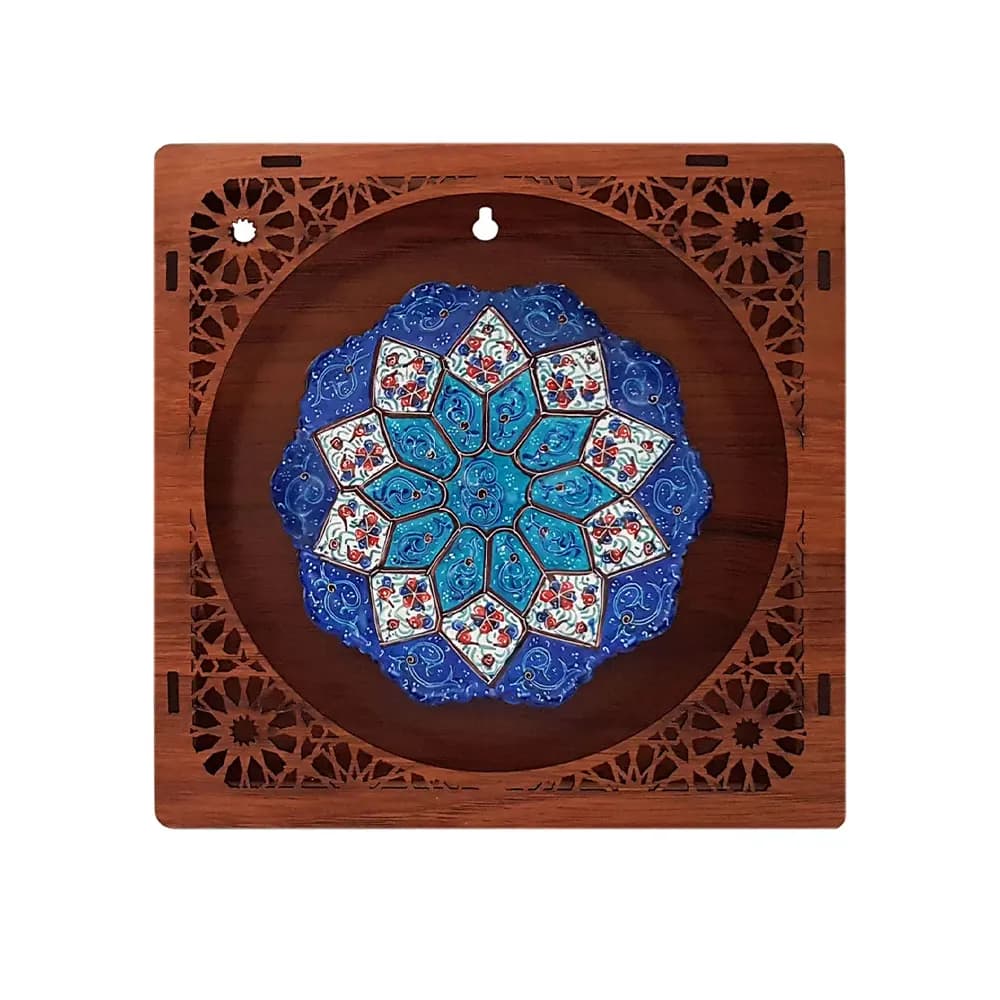 تابلو بشقاب میناکاری کد 247 — تصویر ۴