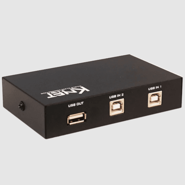 سوئیچ دستی ۲ پورت USB کی نت مدل K-S312