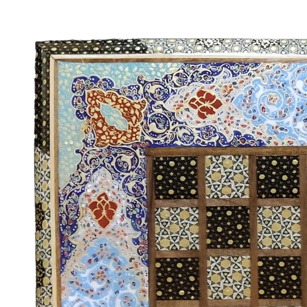 صفحه تخته نرد خاتم کاری کد 244 — تصویر ۱۲