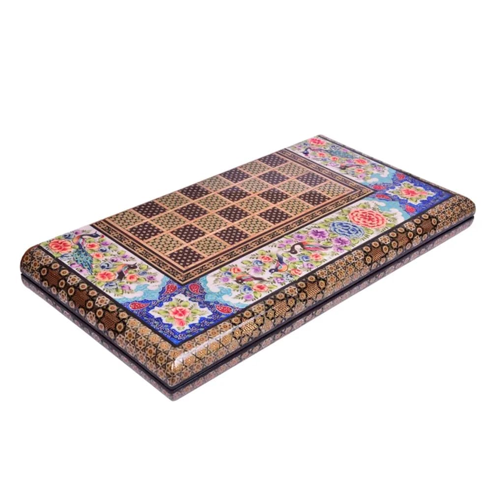 صفحه تخته نرد خاتم کاری کد 246 — تصویر ۳
