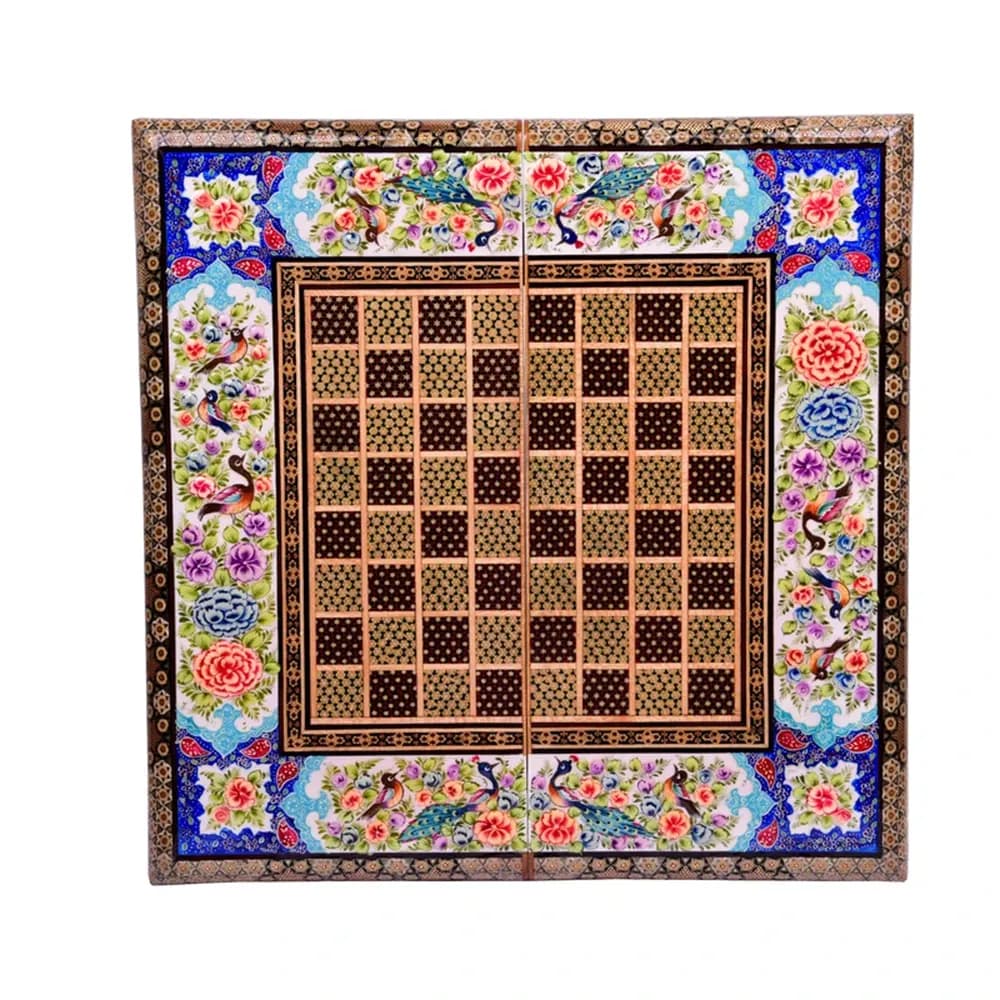 صفحه تخته نرد خاتم کاری کد 246