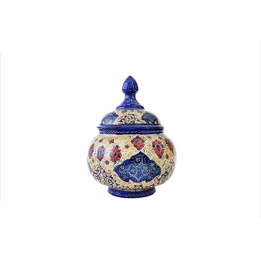 سرویس چای خوری میناکاری 6 نفره کد 225 — تصویر ۴