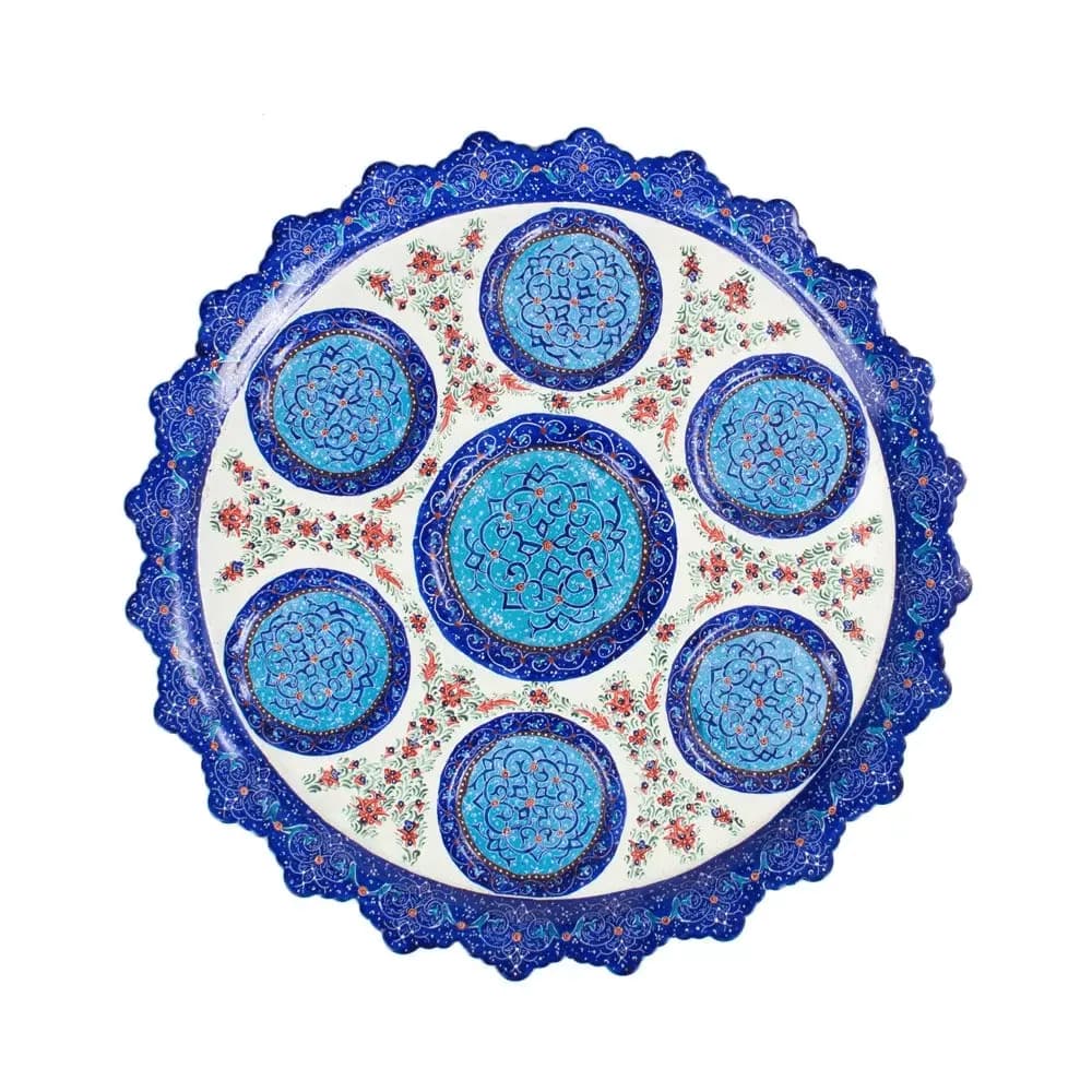 سرویس چای خوری میناکاری 6 نفره کد 224 — تصویر ۹