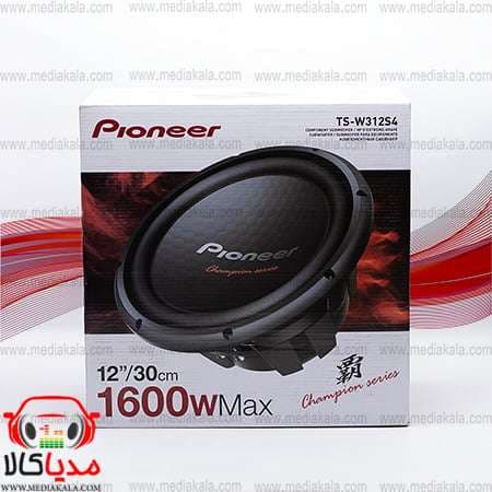 ساب ووفر پایونیر 312 مدل Pioneer TS-W312S4 اورجینال — تصویر ۴