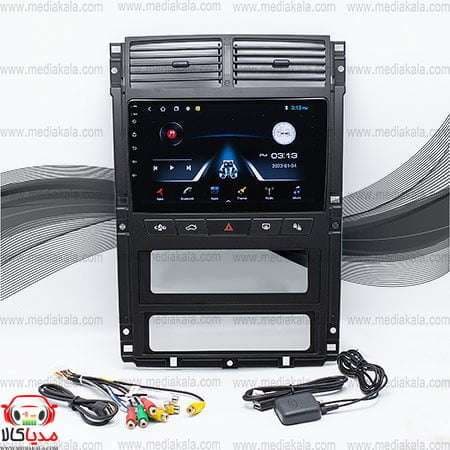قاب و مانیتور پژو پارس فابریکی اندروید گلدویژن مدل Android